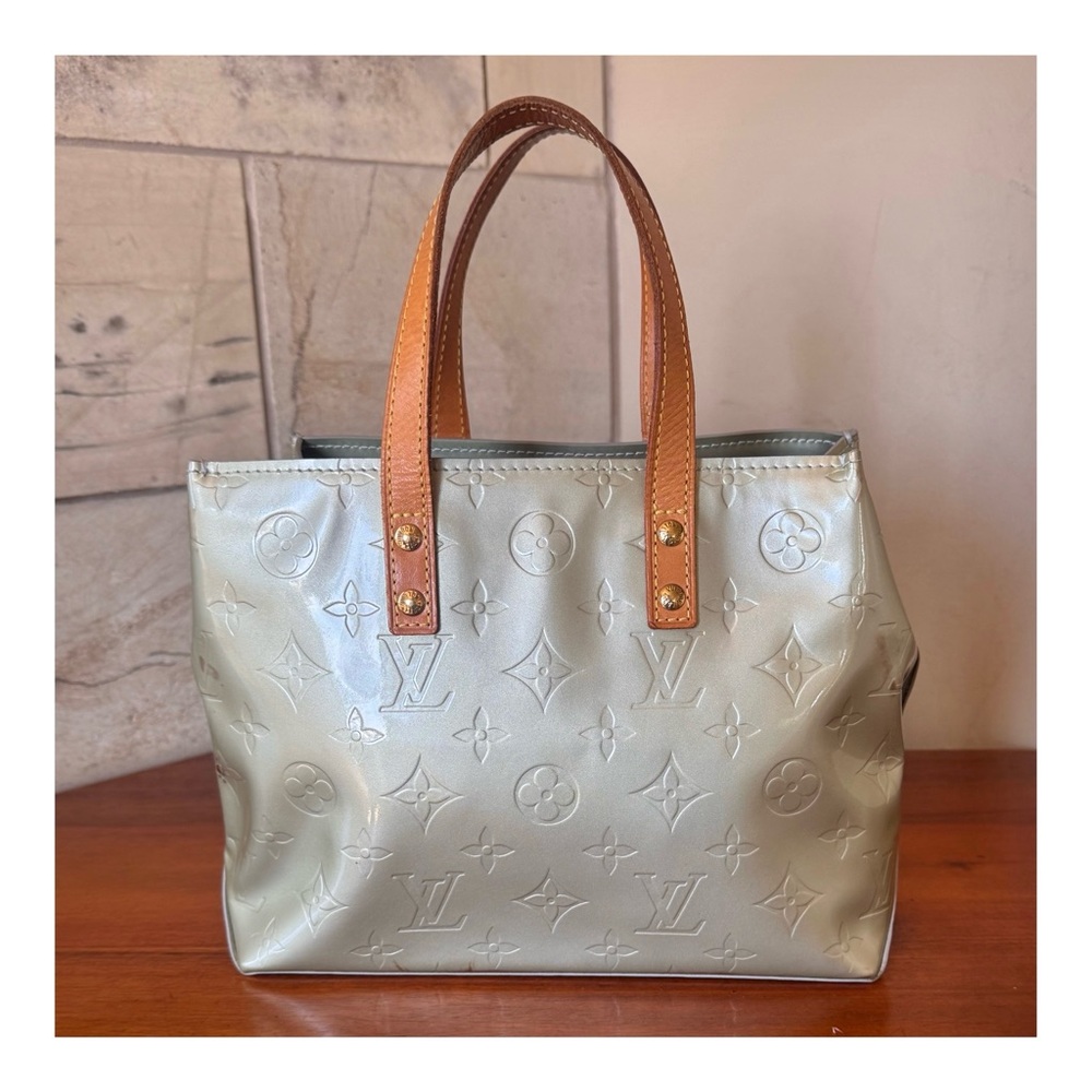 💚CHIC💚LOUIS VUITTON READE VERNIS LEATHER HANDBAG